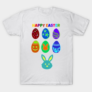 Happy Easter | Easter eggs | Easter bunny T-Shirt